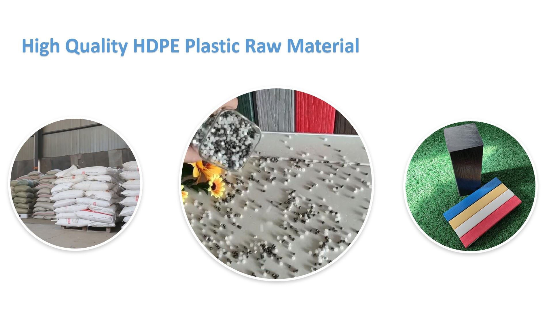 Высококачественное сырье HDPE для пластиковых пиломатериалов Winstar